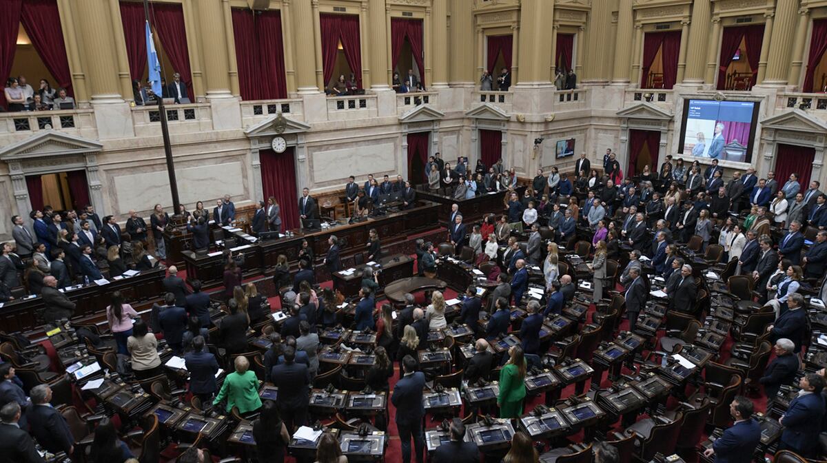 Sesión de la Cámara de Diputados: avance del proyecto de soberanía por Malvinas