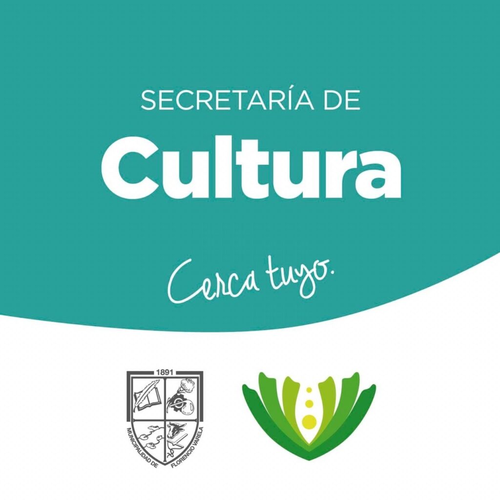 Placa de la Secretaría de Cultura de Florencio Varela que anuncia el festival de Stop Motion