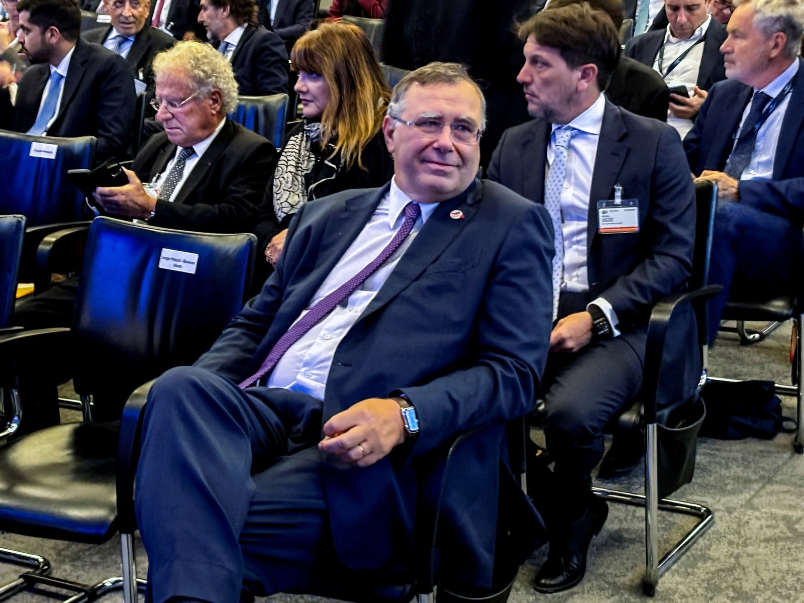 Patrick Pouyanné, CEO de TotalEnergies, en el Argentina Week de París