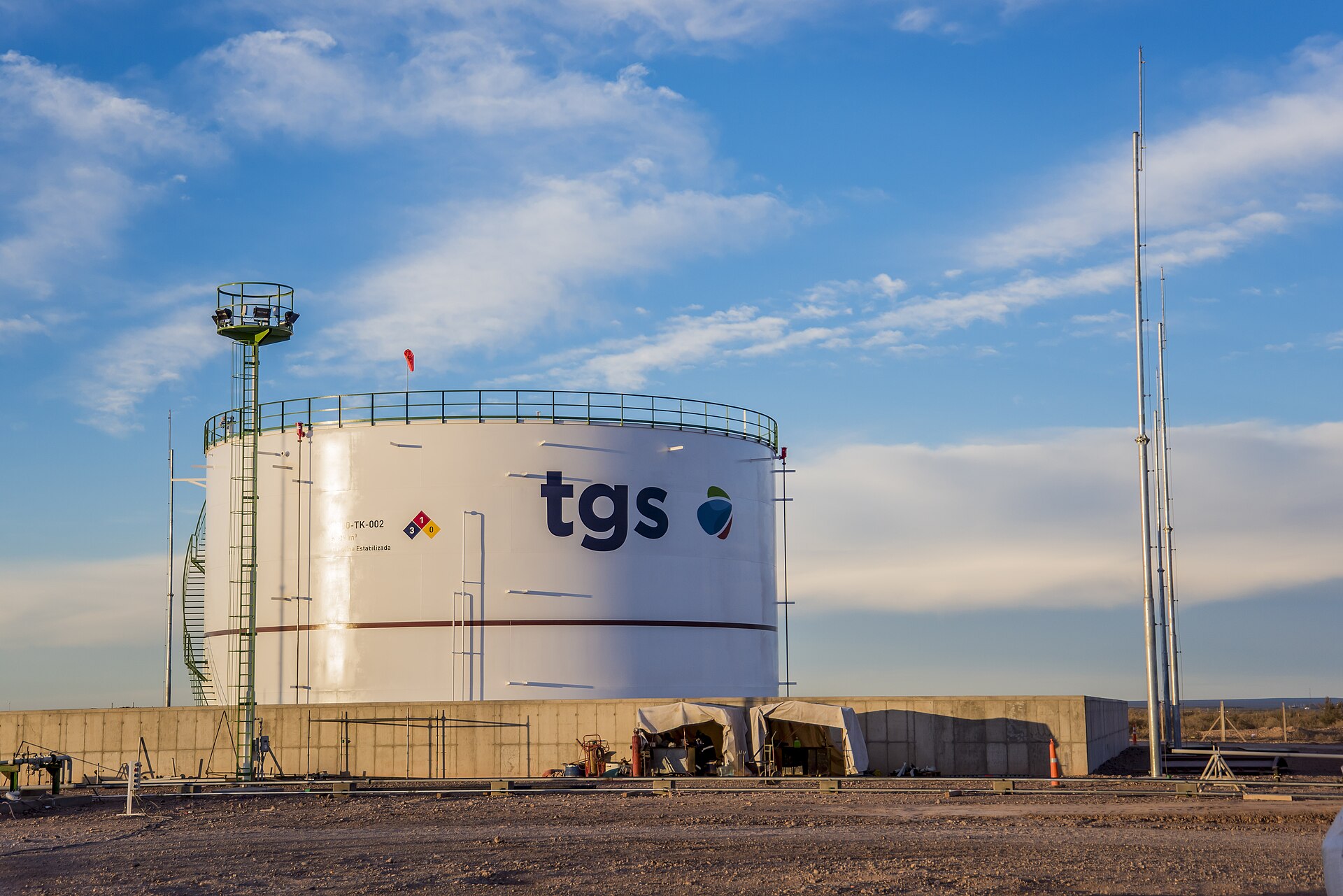 TGS en el RIGI: la planta de acondicionamiento de TGS en Tratayén, Neuquén