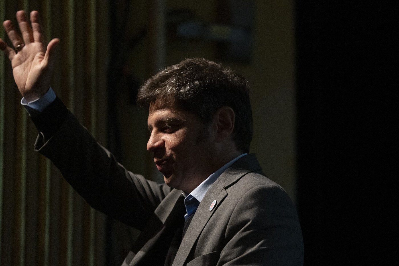 Nuevas canciones: Axel Kicillof habla en un acto en 2026